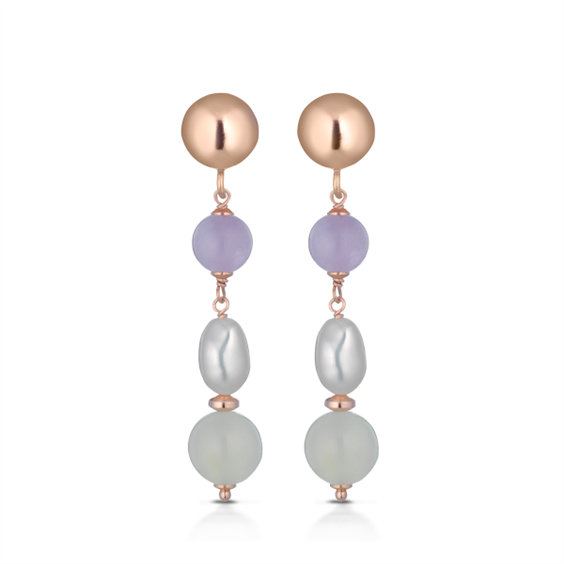 Ohrringe Lelune Dame Violetta in Silber LGEA206 - LGEA206